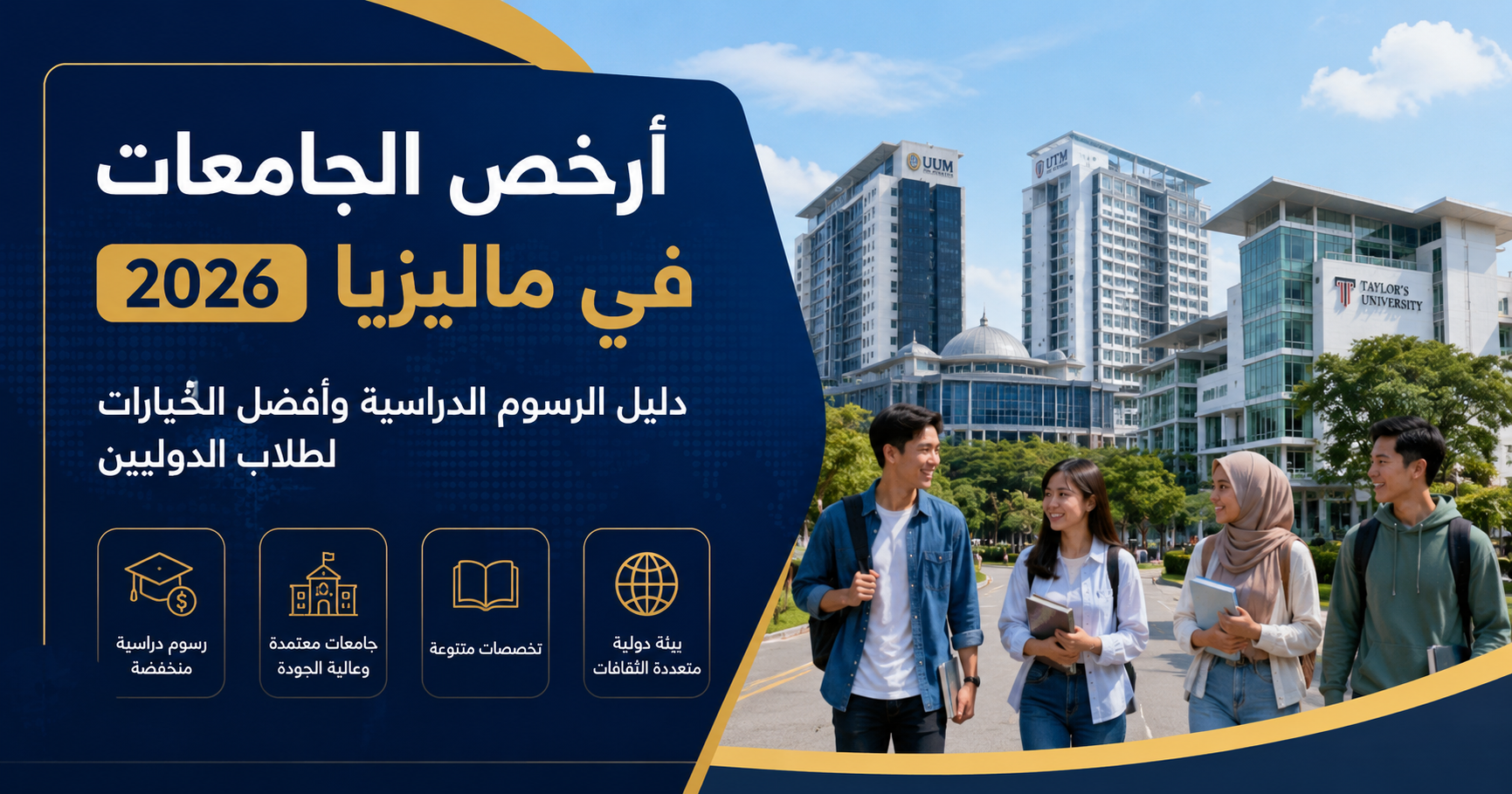 أرخص 10 جامعات في ماليزيا 2026 أفضل الخيارات للطلاب الدوليين