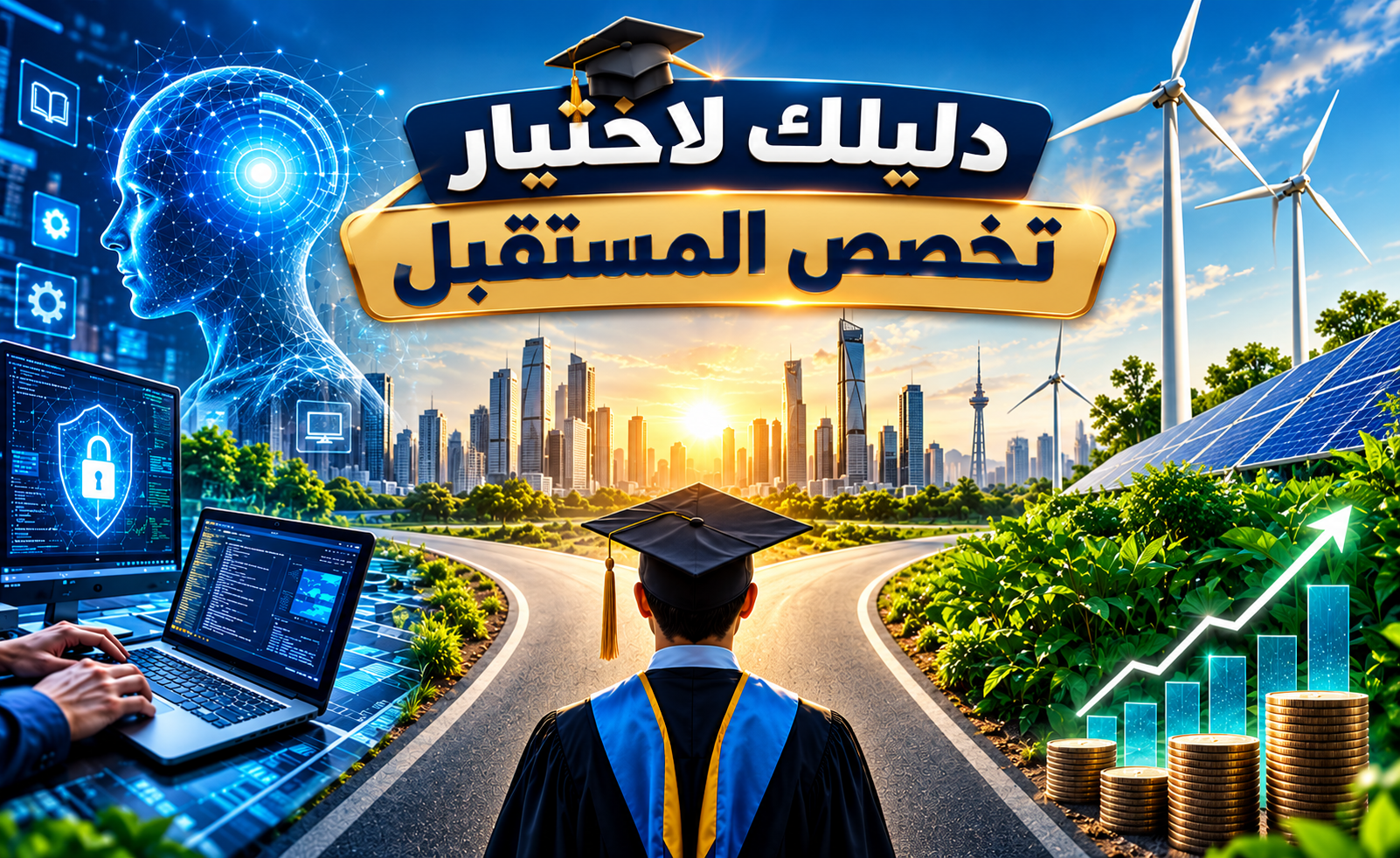 أفضل 15  تخصص جامعي للمستقبل